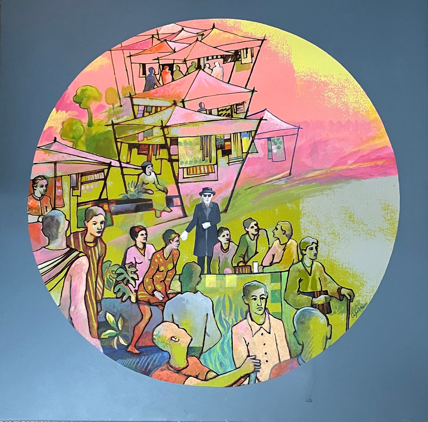 Painting Julio Capela 03