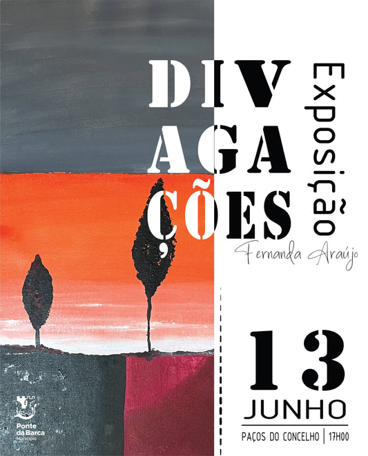 Exposição "Divagações" de Fernanda Araújo