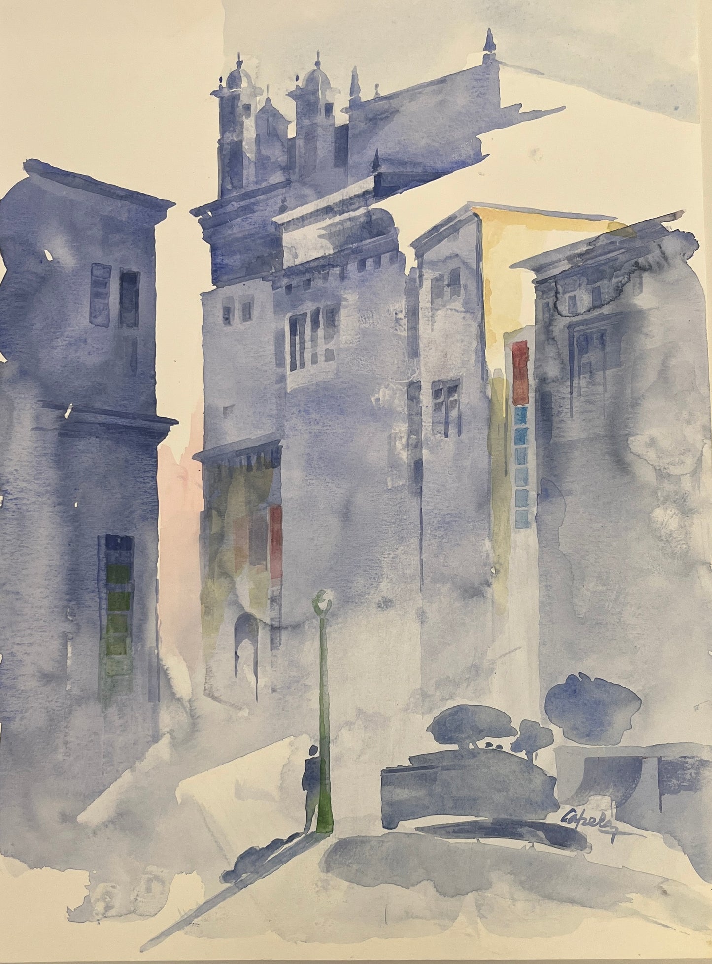 Painting Julio Capela 02